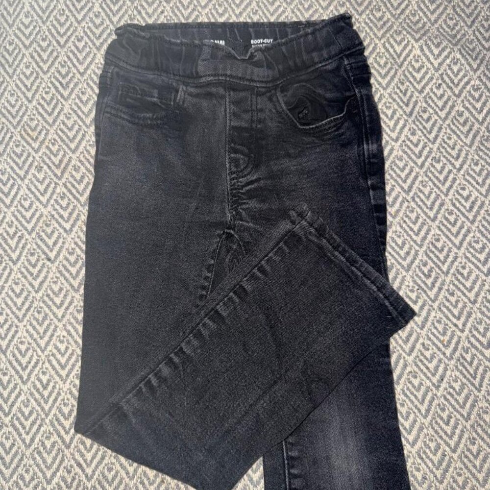 Girl's Black Jeans